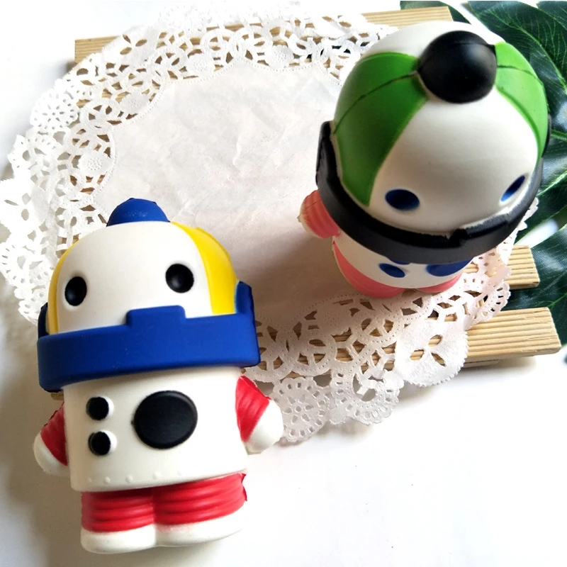 Kawaii Squishy мягкий мультяшный космический робот Ароматические сжимаемые медленно