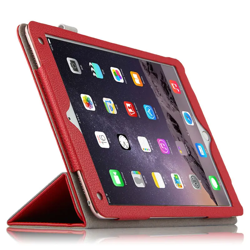 Чехол из воловьей кожи для iPad Air 2, настоящий защитный смарт-чехол, кожаный чехол для планшета Apple iPad Air2, 9,7 дюймов, защитный чехол, 6 чехлов