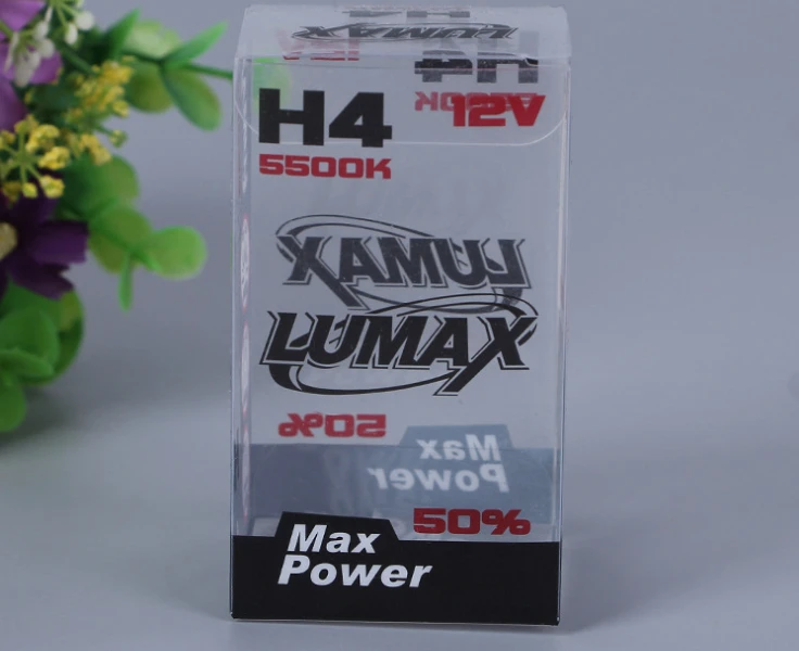 Заказная CMYK печать прозрачная ПЭТ ПВХ ПП Пластиковая Складная упаковочная