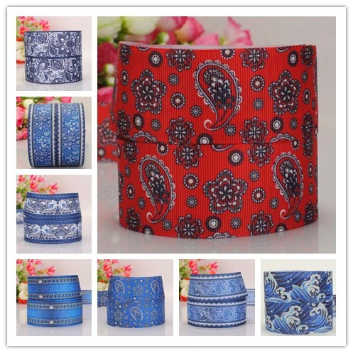 1/2 &quot38 мм джинсы с цветами Лента печатная корсажная лента бесплатная доставка |