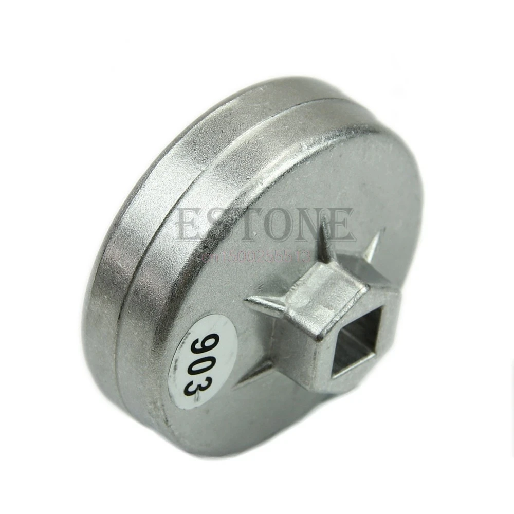 Алюминиевый инструмент для снятия торцевой головки масляного фильтра 74 мм 14