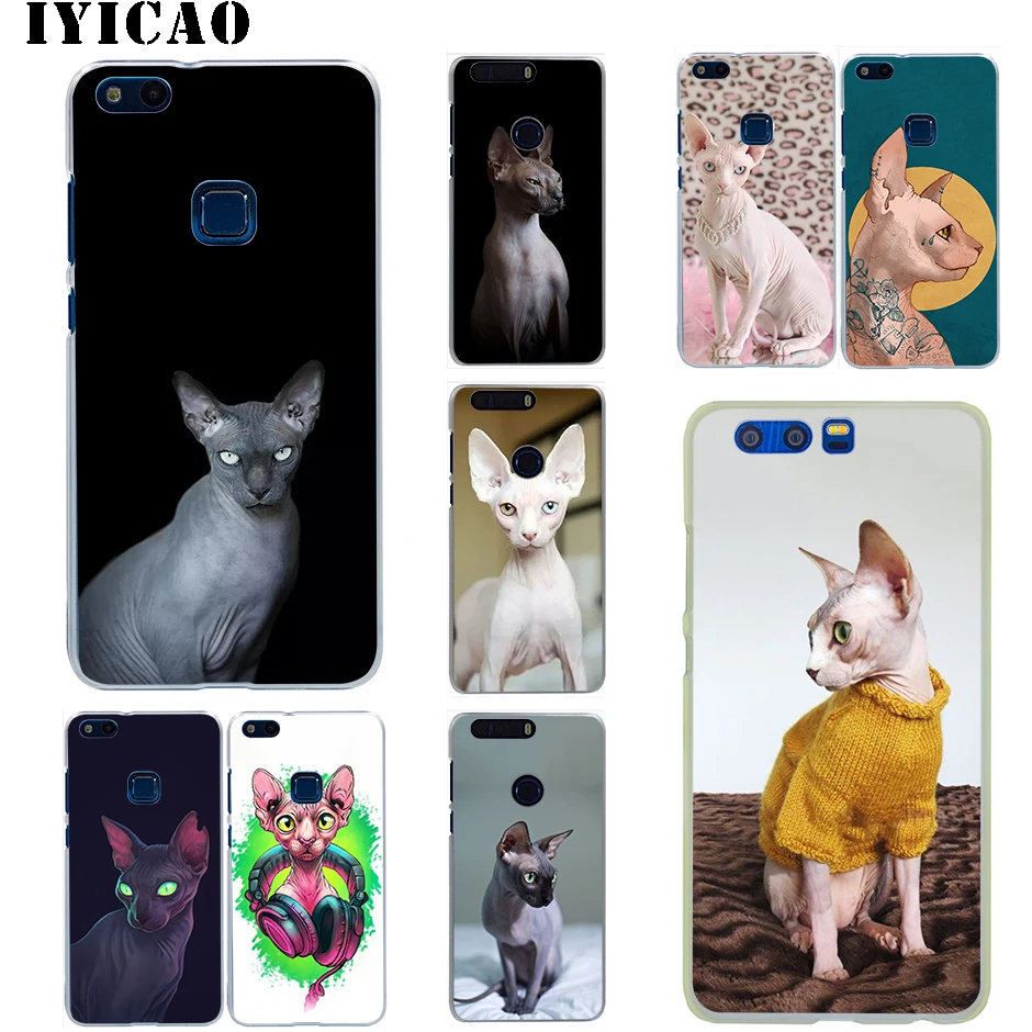 Жесткий чехол IYICAO для Huawei Honor 6A 6C 7A 7C 7X 8 8X 9 10 20 9X Lite Pro Play Note View 20|Чехлы-накладки| |