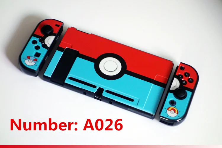 A026 Жесткий защитный чехол для nictendo Switch Console Joy-Con, защита контроллера, прямая стыковка - Цвет: A026