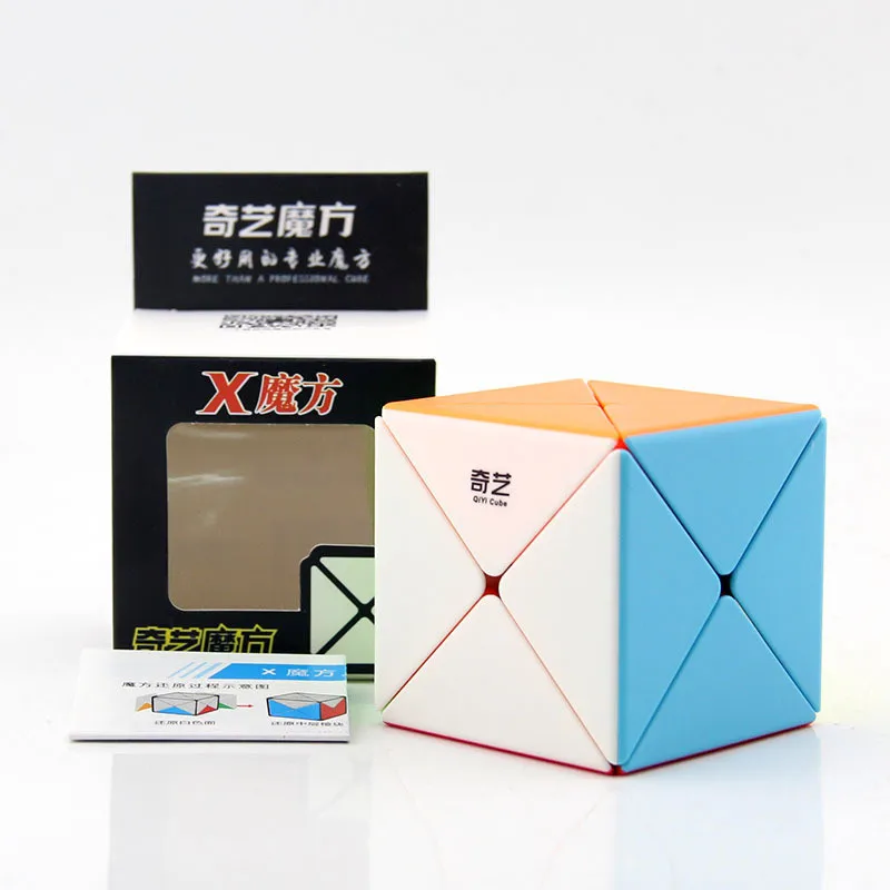 QY Cube Qiyi mofangge X Форма Magic Cube 3X3X3 антистресс Профессиональный Скорость головоломка твист для детей игрушки обучение и образование подарок