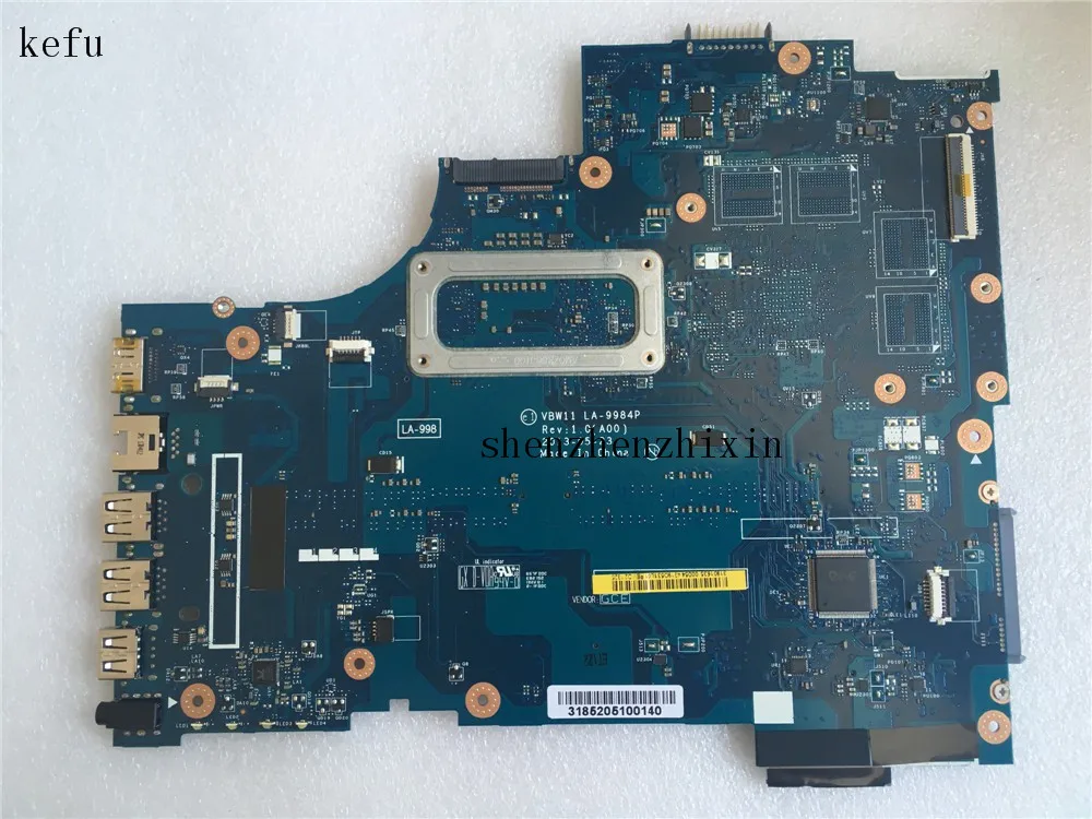 Материнская плата для ноутбука Dell Latitude 3757 5737 VBW11 LA-9984P REV.1.0 I3-4010U DDR3 | Компьютеры и