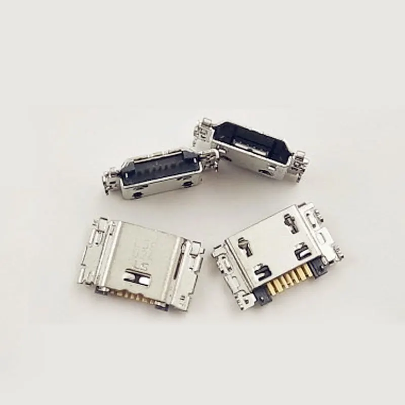 50PCS/Lot For Samsung J5 J500 SM-J500 J1 J100 SM-J100 J3 J300F J7 Micro USB Charging Port Jack socket charger Connector dock | Мобильные