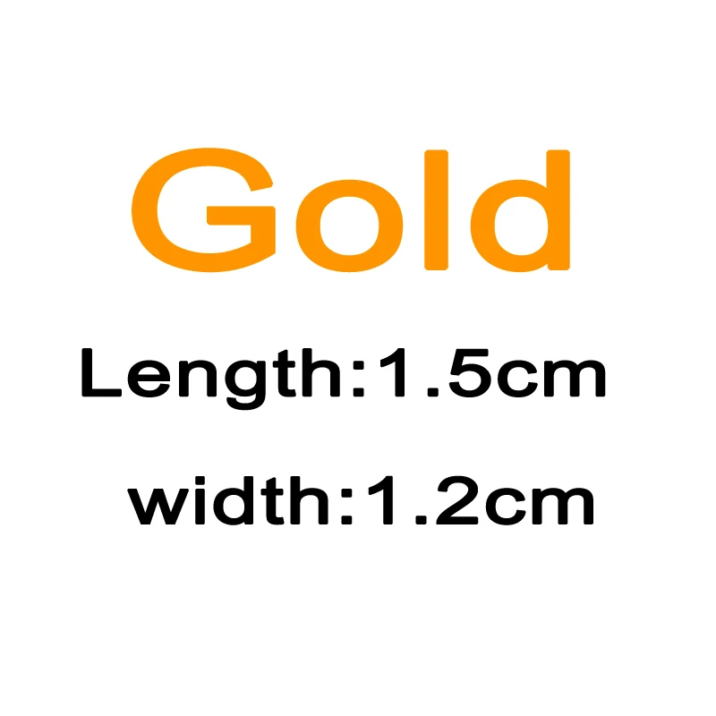 Gold1.5x1.2 20 шт./лот никелированные блесны лезвия DIY гольян VIB Поппер рыболовные приманки аксессуары блесток точность полировка шум FO314 - Цвет: Gold1.5x1.2