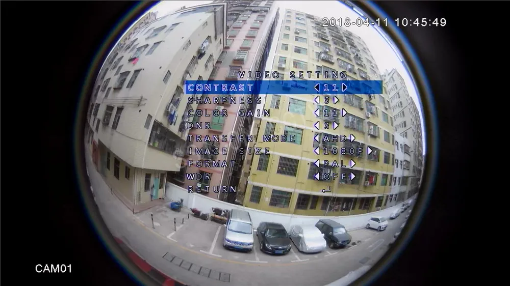 SSICON купольная панорамная AHD CCTV камера 2MP 4MP 1,56 мм объектив пластиковая Крытая 360 камера безопасности ночное видение