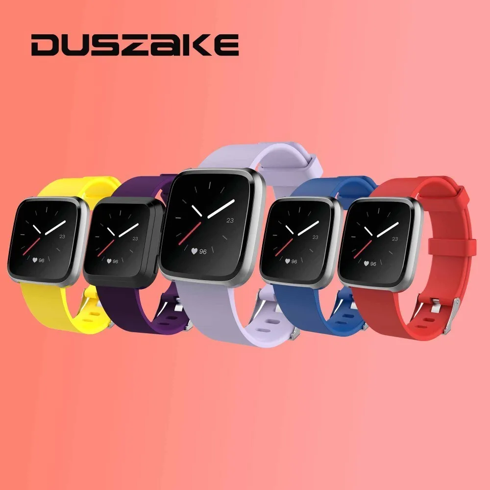 Duszake ремешок для Fitbit Versa Lite Fitbit Versa Edition мягкий силиконовый ремень сменный Браслет для Fitbit Versa фитнес-часы