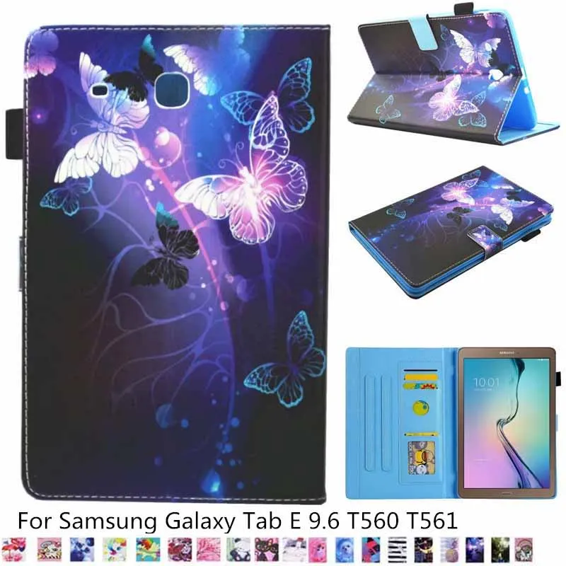 Чехол для Samsung Galaxy Tab E 9 6 T560 T561 чехол в виде единорога из мультфильма кошелек