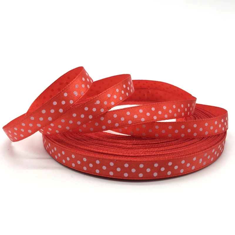 5 ярдов/партия 3/8 дюйма (10 мм)|satin ribbon|ribbon diypolyester ribbon | - Фото №1