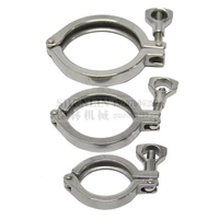 tri clamp 51mm 64mm 77 5mm ferrule od 304 stainless steel tri clover sanitary fitting for water oil gas filler connector