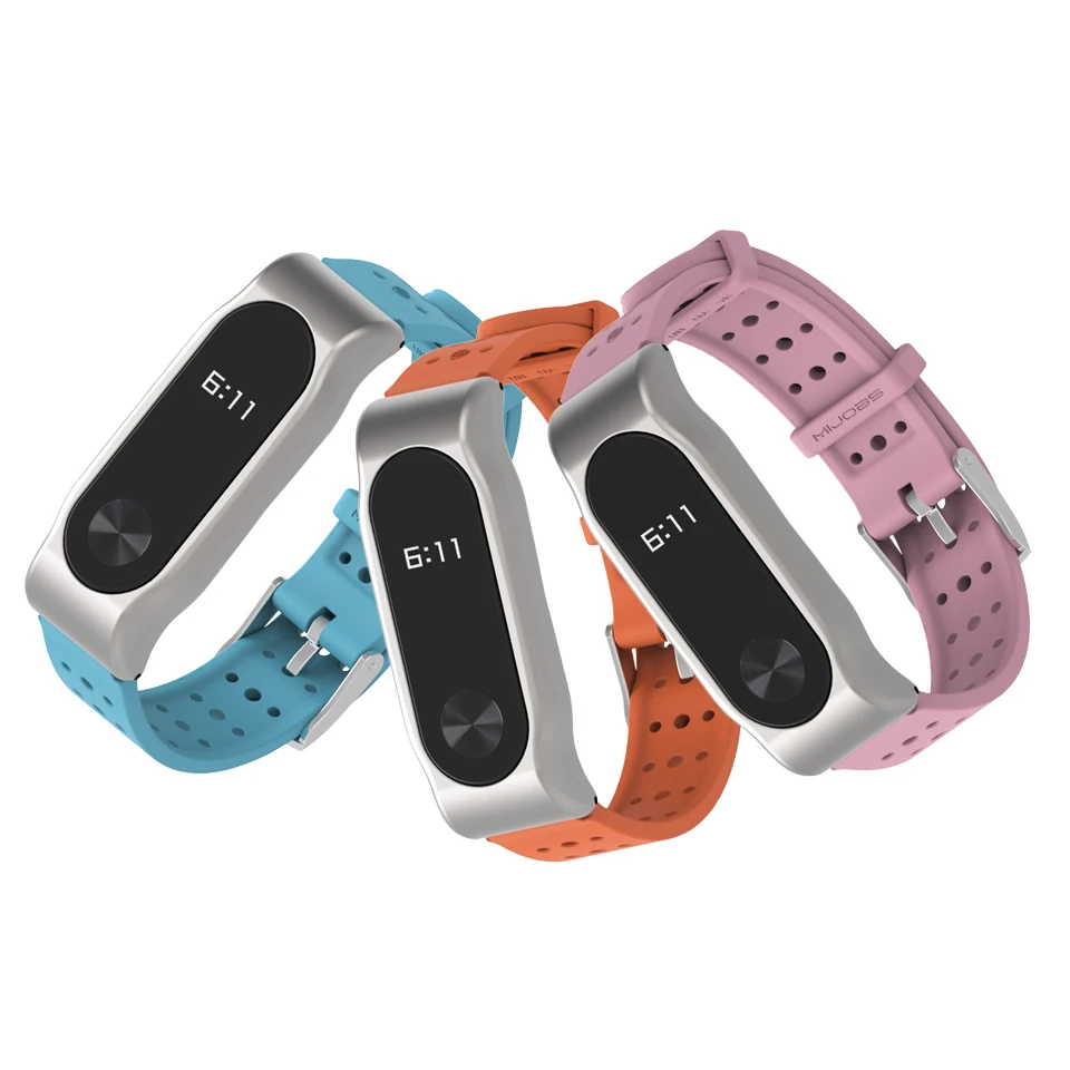 Браслет mi jobs mi Band 2 усиленный силиконовый ремешок для Xiaomi mi Band 2 сменный Браслет для mi band умные часы