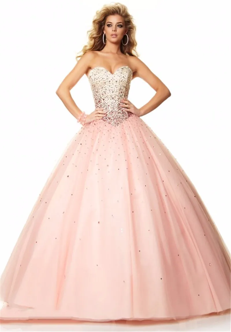 2017 Новых Прибытие Sexy Длинные Бальное платье Pageant Платья для женщины Vestidos De 15 Anos