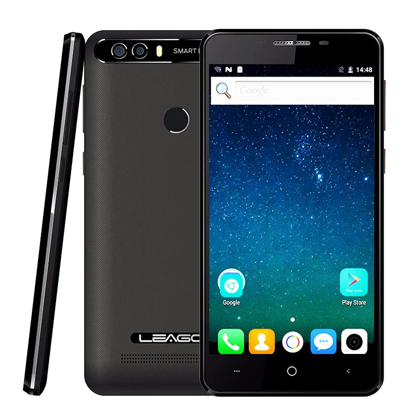 LEAGOO KIICAA мощность Android 7 0 Dual Камера 4000 мАч 5 дюймов MT6580A 4 ядра 2 Гб оперативная память