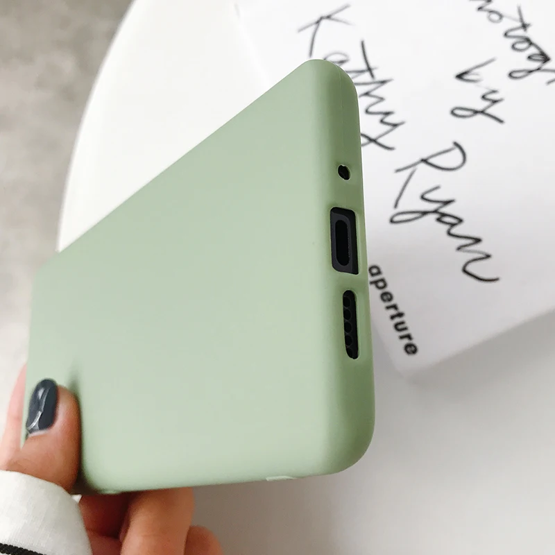 SoCouple Мягкий ТПУ чехол для телефона для huawei P20 P30 Pro P10 плюс Коврики 20 10 30 Pro Honor 10 10i 20 8X 9X Nova 3 3i Карамельный цвет чехол