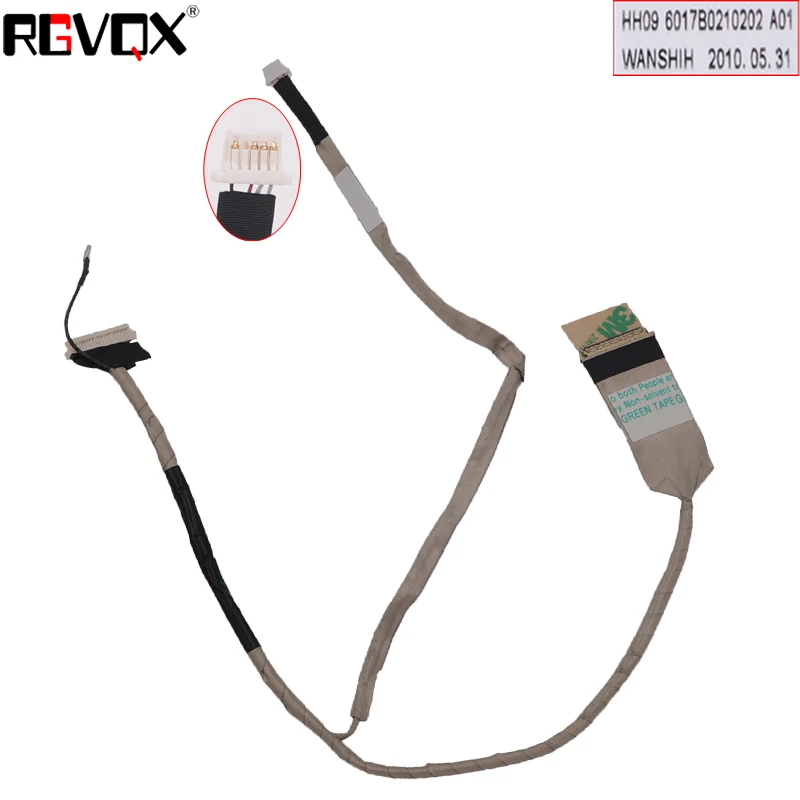 

Новый кабель для ноутбука HP ProBook 4310S 4311S PN: 6017B0210201, сменный ремонтный кабель для ноутбука LCD LVDS