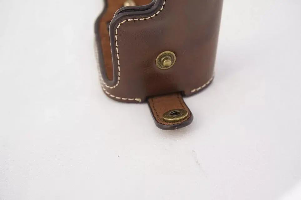 Новый чехол для камеры из искусственной кожи Canon EOS M3 EOSM3 получехол с ремешком|camera