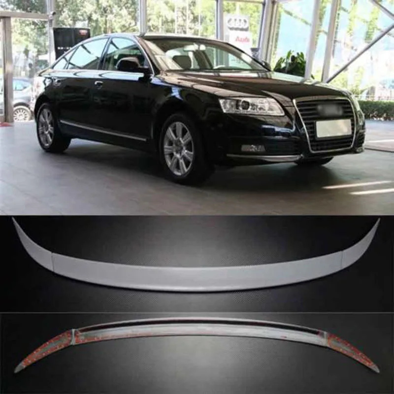Крылья Spolier из искусственной кожи для Audi A6 C6 2005 2011|audi a6 wing|wing wingwings 2 |