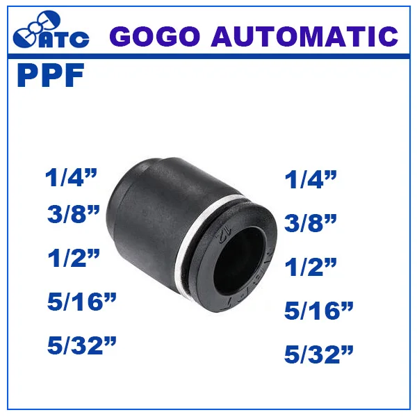 10 шт. в партии высококачественный быстроразъемный соединитель для шланга PPF 1/4 3/8