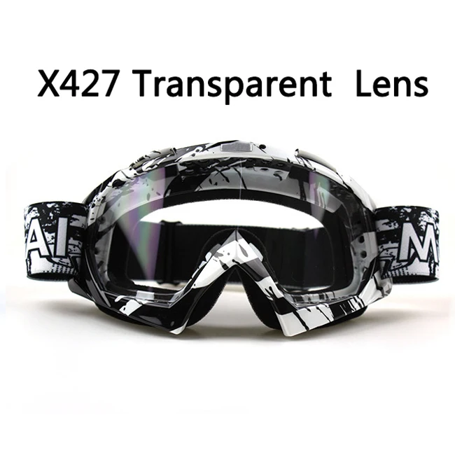 X427 T Nordson открытый мотоцикл очки Велоспорт MX внедорожный Лыжный Спорт ATV Dirt Bike гоночные очки для Fox мотокросса очки Google - Цвет: X427 T