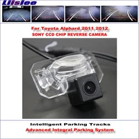 liislee backup rear reverse camera for toyota alphard 2011 2012 hd 860 pixels 580 tv lines intelligent parking tracks