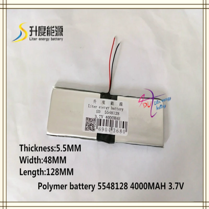 3 7 V 4000mAH 5548128 полимерный литий-ионный/литий-ионный аккумулятор для планшетных ПК