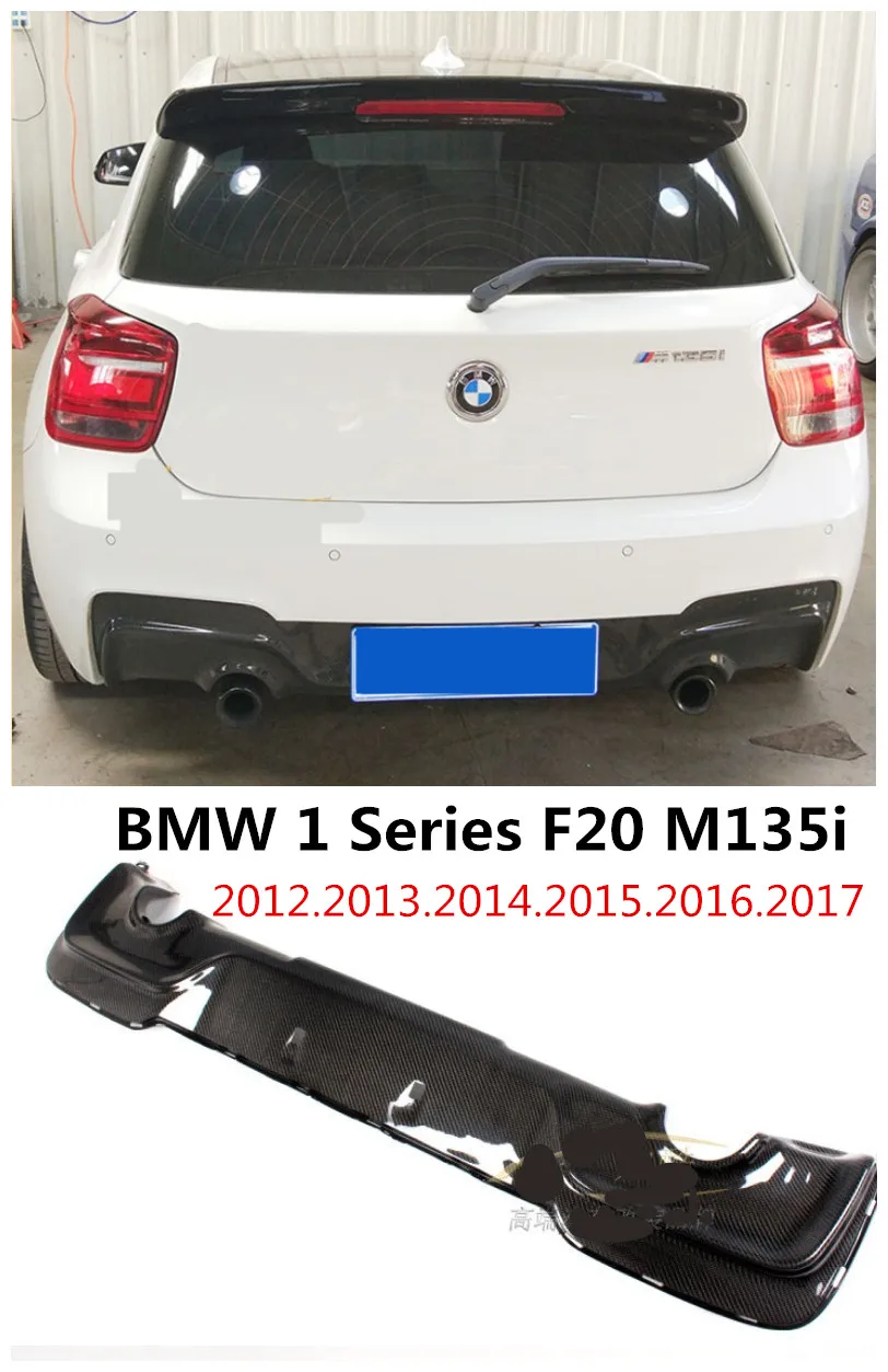 Для BMW 1 серия F20 M135i 2012.2013.14.15.2016.2017 задний спойлер из углеродного волокна бампер