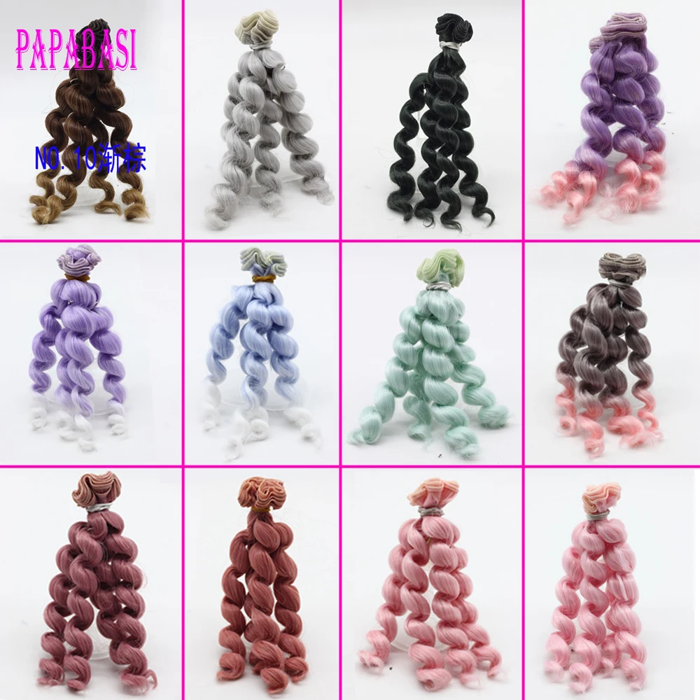 Заводская поставка 1 шт. 15 см толстые розовые синие фиолетовые золотые кукольные