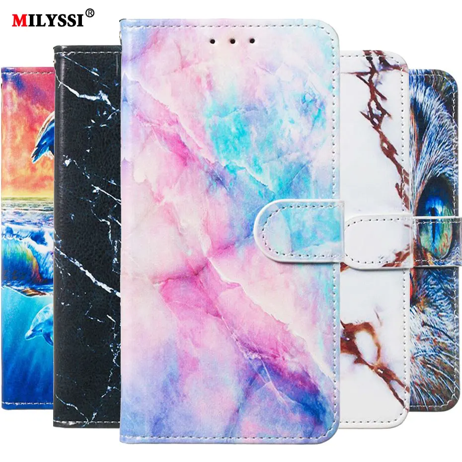 Кожаный флип-чехол для samsung Galaxy S10 E S9 S8 A10 A20 A30 A40 A50 A70 M10 M20 M30 A6 A7 J4 J6 Plus Note 10 бумажник чехол