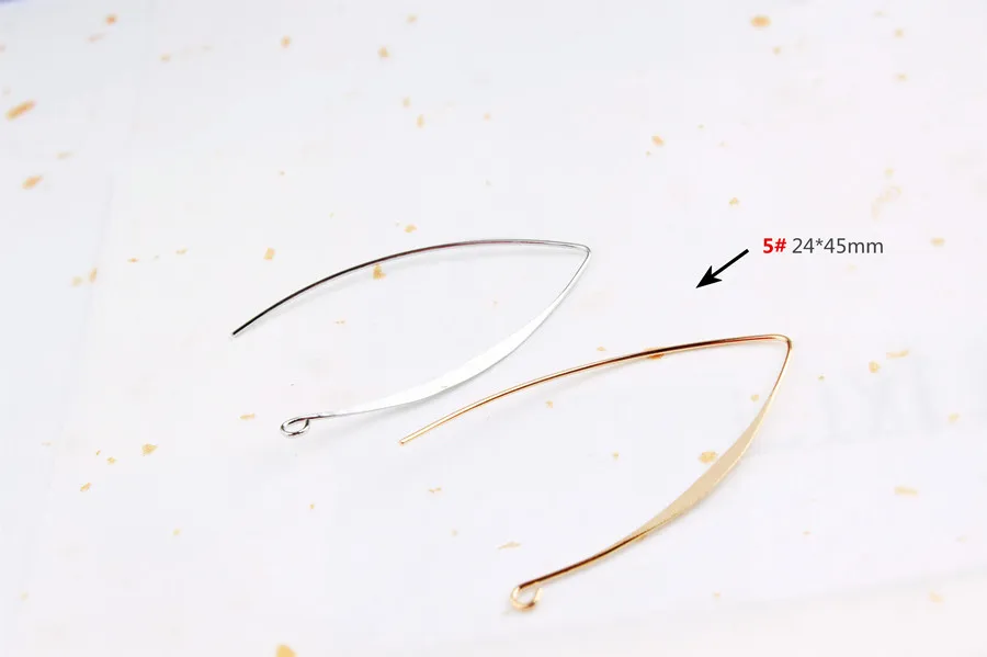 6 шт. медных крючков для сережек фурнитура изготовления ювелирных изделий своими