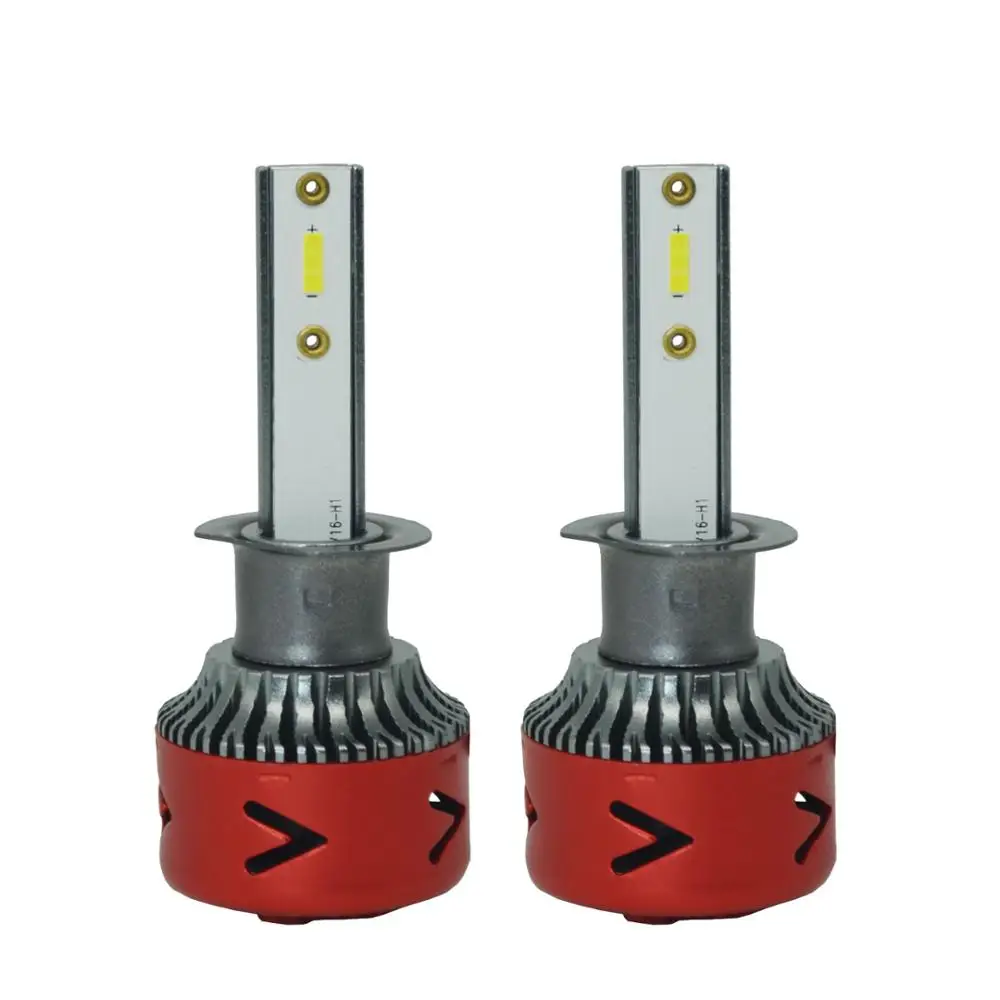 EURS 60W CSP Chips H4 H7 LED Car Headlight Bulbs H11 H1 H3 9005 9006 Hi-Lo Beam 6400lm 6000K Auto Headlamp Led Light V16 12v 24v