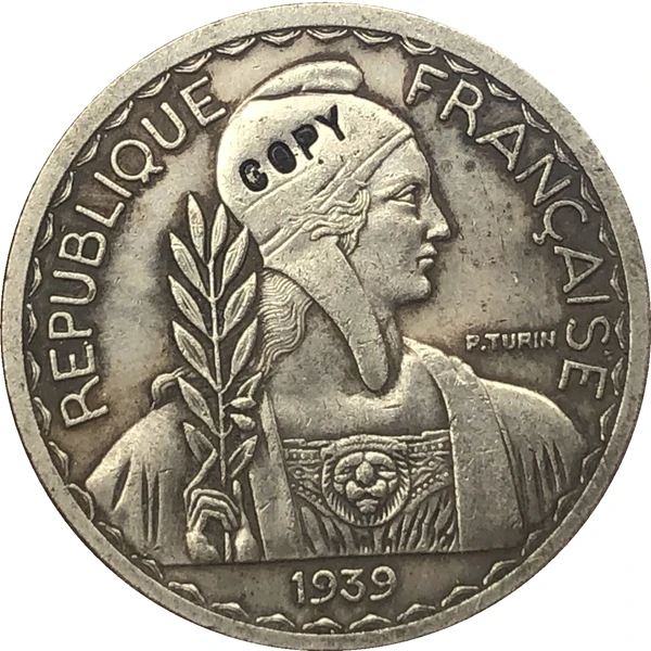 

Копия монет Франции 1939