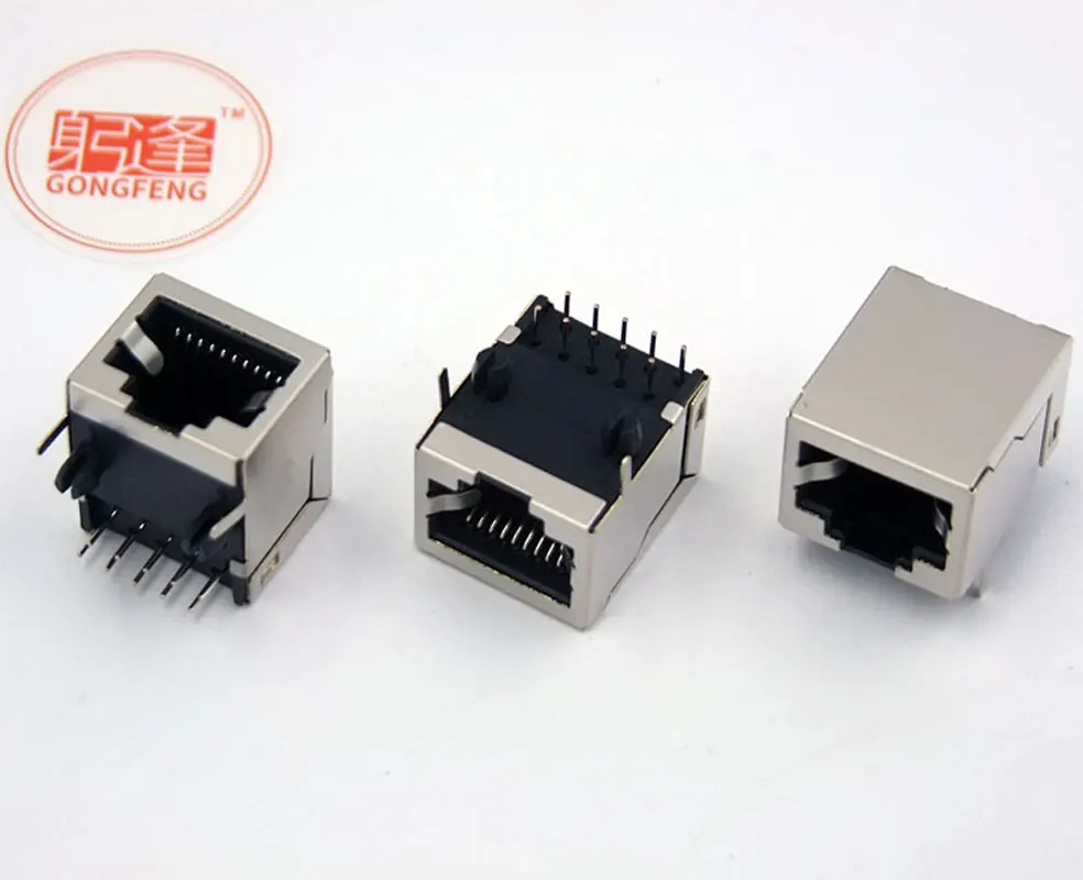 Специальный оптовый GONGFENG Новый RJ48 сетевой разъем 10P10C защитная розетка 10 жильный