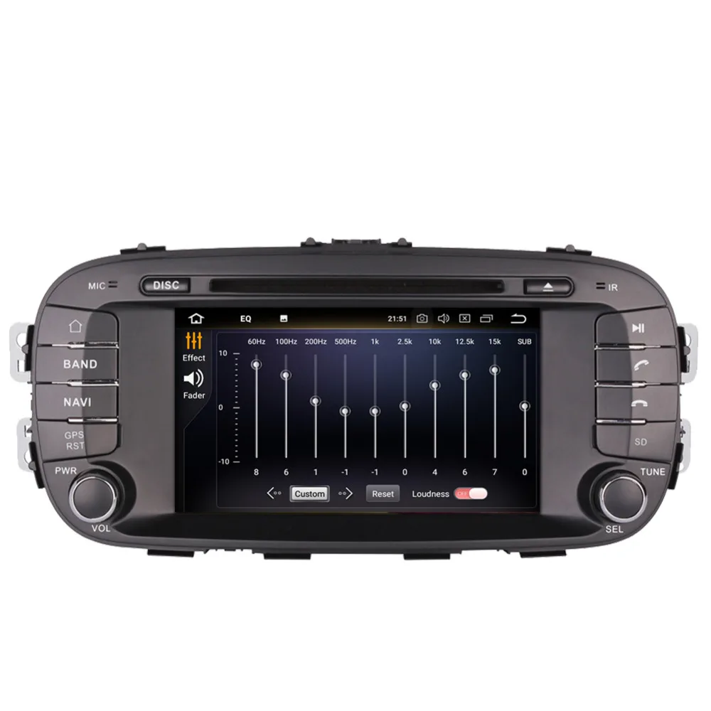 2 Din 7 ''LCD Android 1/8 0 автомобильный Радио стерео Bluetooth мультимедийный плеер для Kia