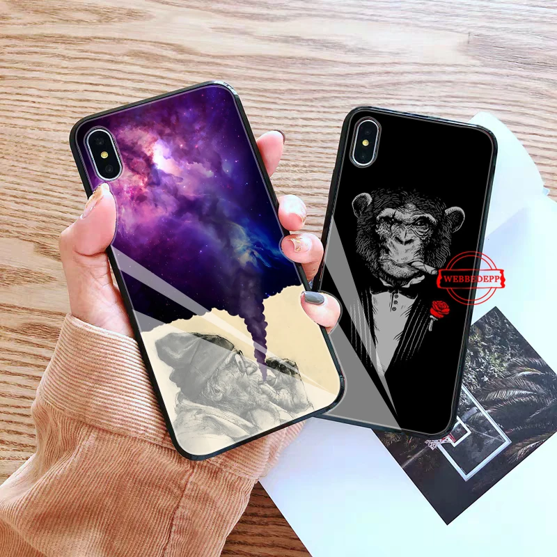 Защитный стеклянный чехол для телефона Apple iPhone 11 Pro X XS Max 6 6S 7 8 Plus 5 5S SE | Мобильные