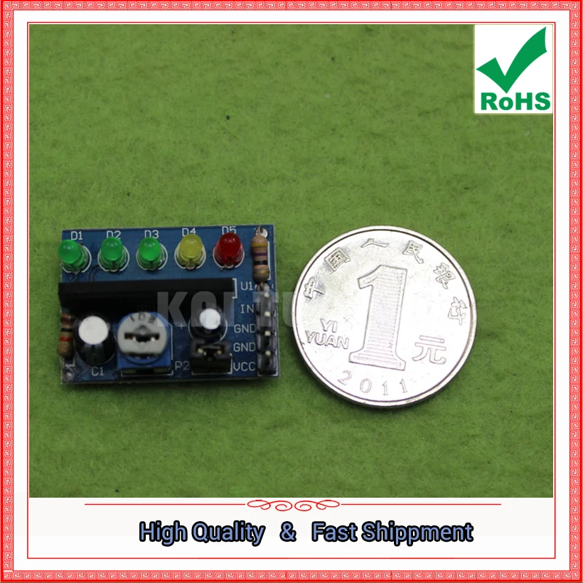 Модуль индикатора уровня KA2284 индикатор питания плата звука (D5B1)|power module|audio moduleboard