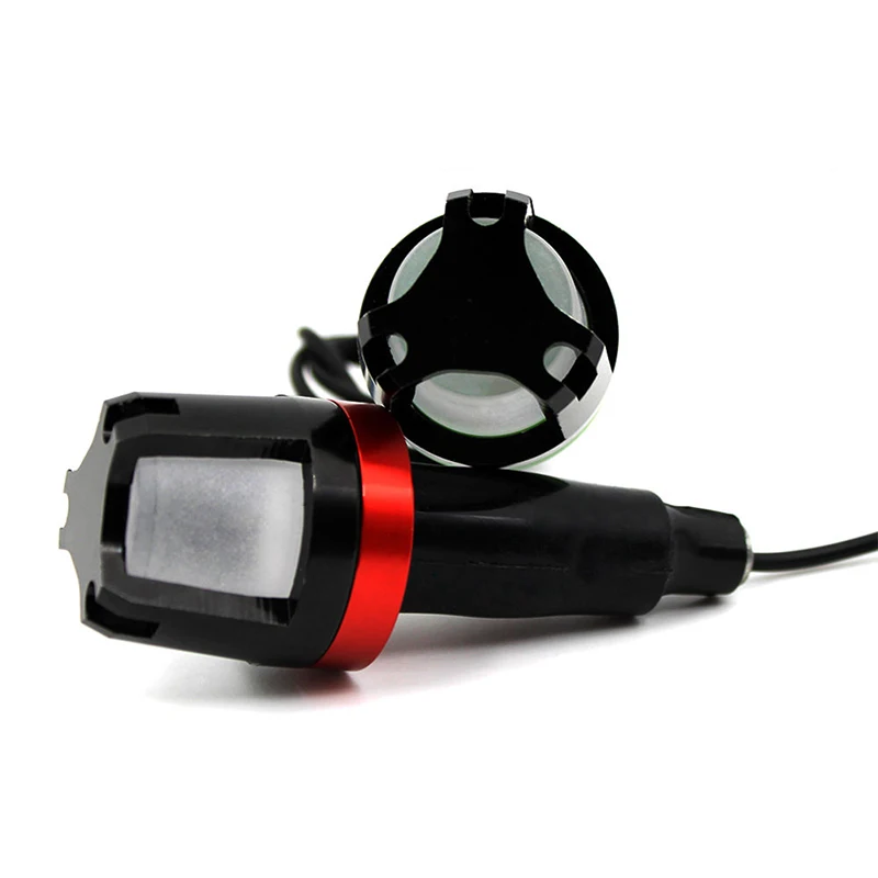 1 пара светодиодный индикатор поворота бар концы Руль Ручки Бар Конец супер яркий