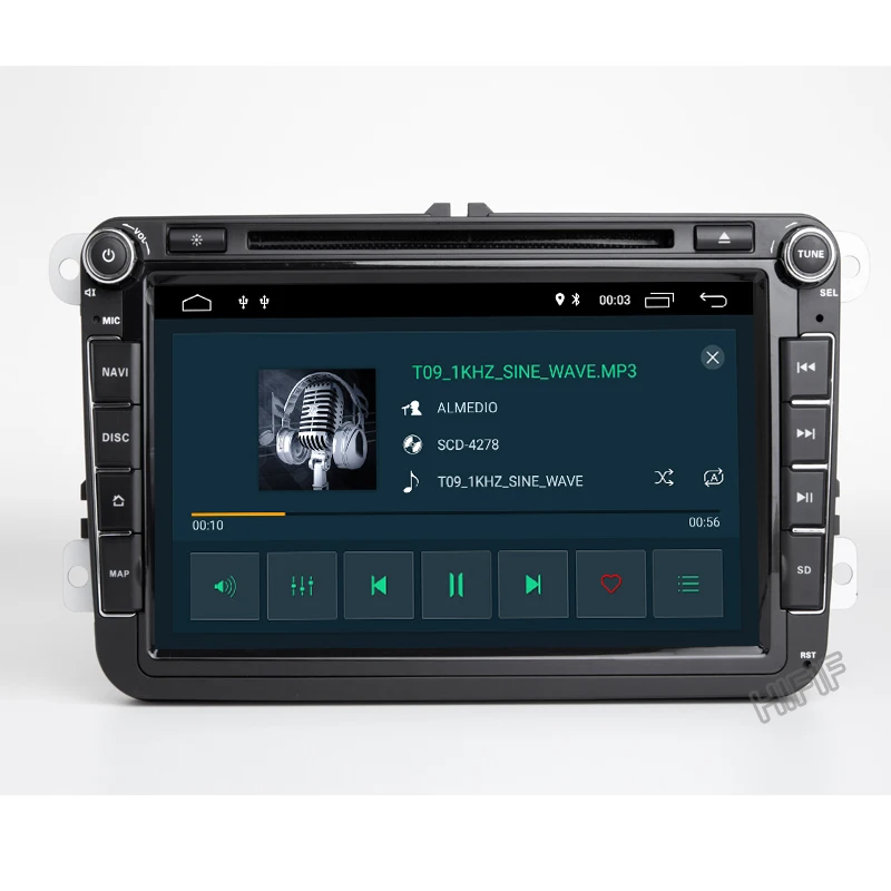 Ips Android 9 0 автомобильный DVD для VW/Volkswagen Skoda Golf 5 6 POLO PASSAT B7 T5 CC Jetta Tiguan GPS автомобиля
