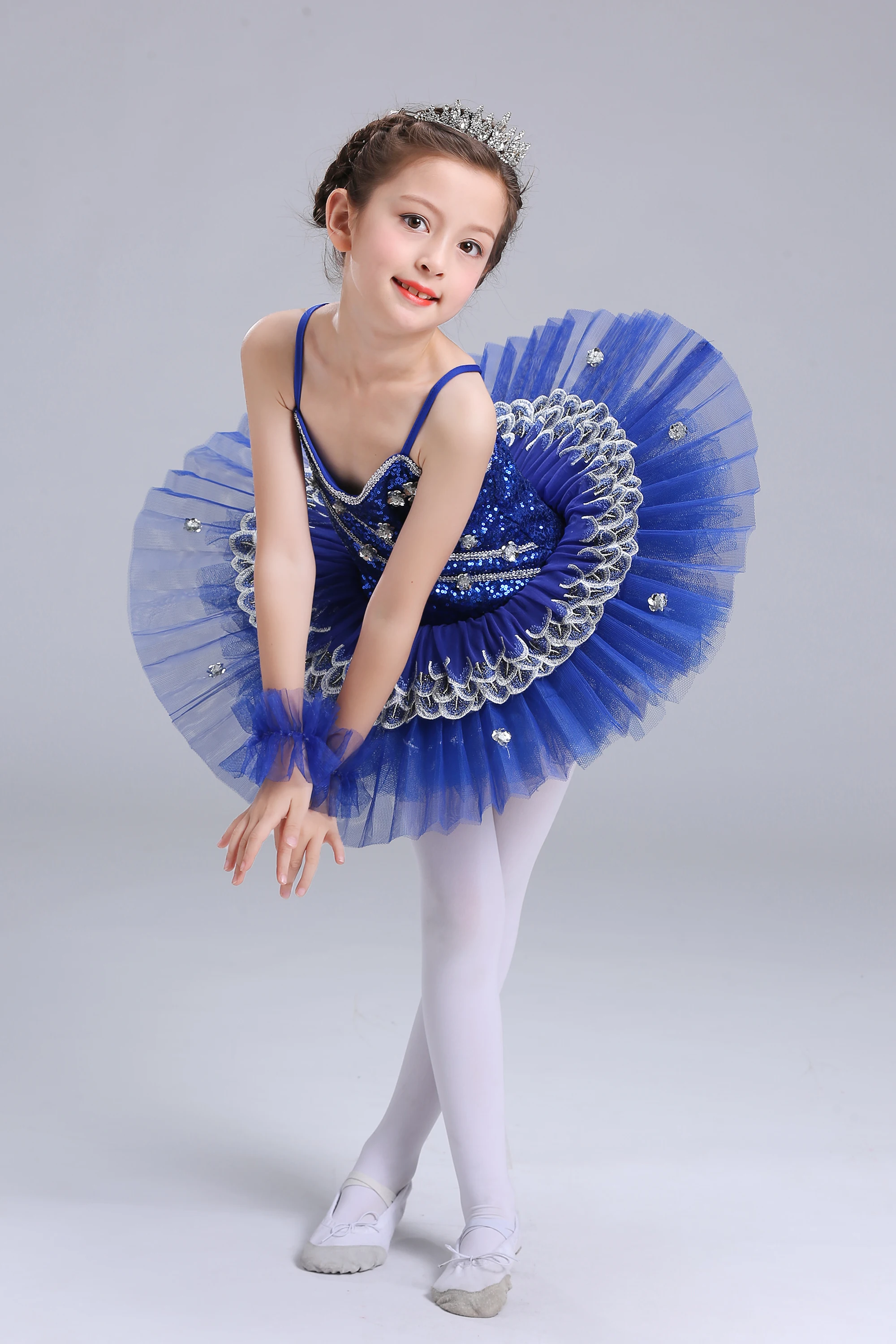 

New Kids Ballet Tutu Dress Pancake Swan Lake Ballet Costumes Ballerina Dress For Girls Children Party Performance Dress