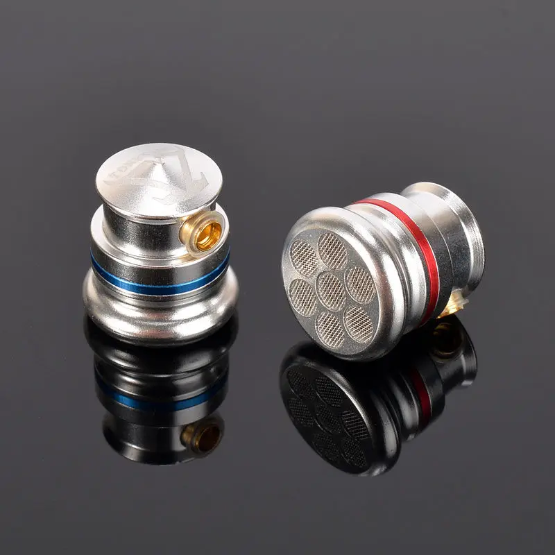Фото Наушники-вкладыши TONEKING MusicMaker TY2 2DD, полностью металлический корпус, коаксиальные, двойной динамик, плоская головка №3
