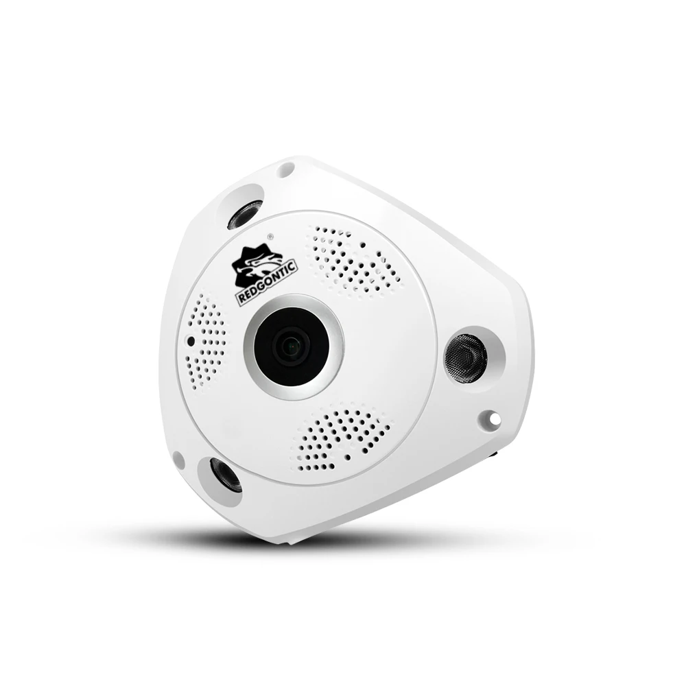 IP камера HD Wi Fi 360 видеокамера для панорамной 1.3MP типа рыбий глаз ИП наблюдения