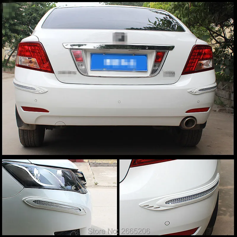 4 шт. автомобиль противоскользящая полоса бампер Защитная крышка Анти для Honda fit