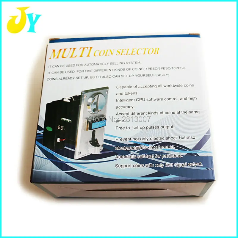 Многофункциональное устройство для 6 разных монет с поддержкой вывода сигнала 1