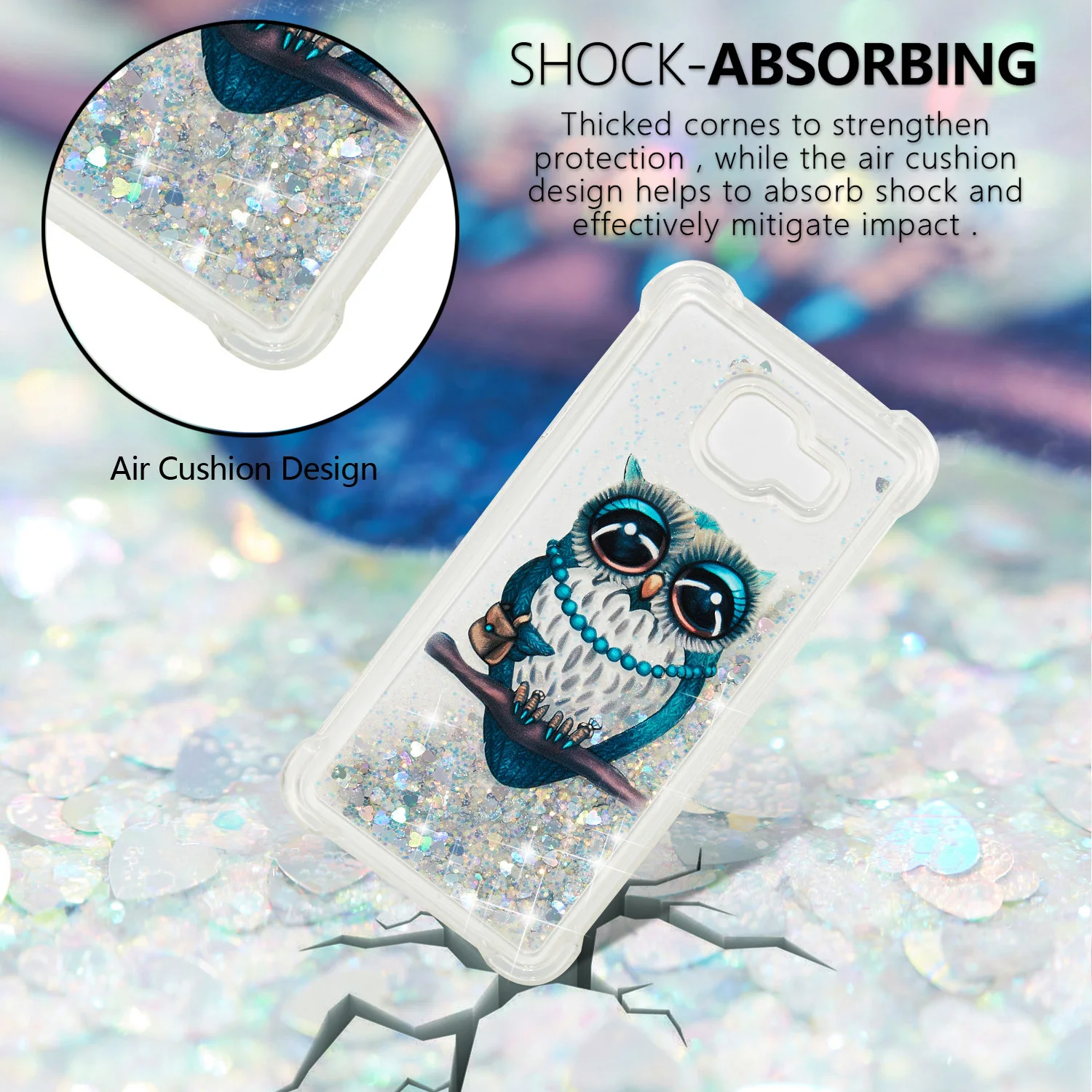 Dynamic Liquid Glitter Sand Soft TPU Case For Samsung Galaxy A3 2016 A310 SM-A310 Cover Quicksand Mobile Phone Shell |
