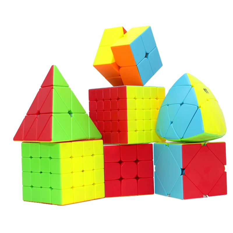 QIYI 2x2 3x3 4x4 5x5 Магия Пазлы Cube воин QIDI S Скорость кубики QIYUAN QIZHENGS magico Cubo игрушечный