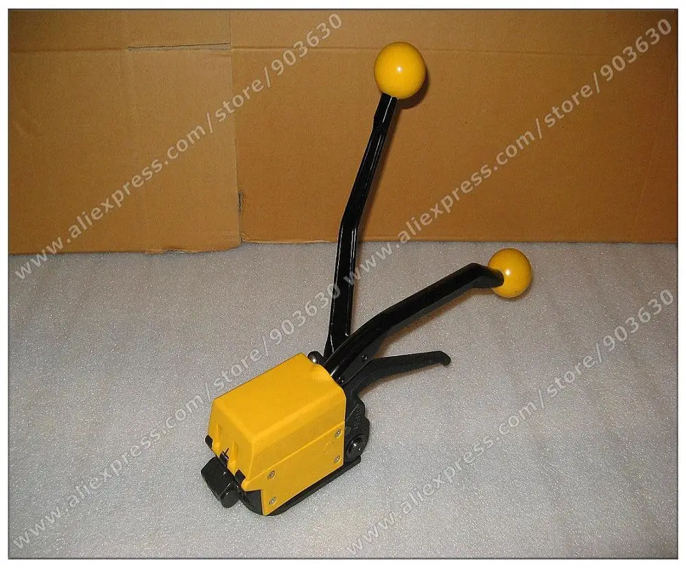 Оптовая продажа! Ручная ленточная машина для обвязки стали натяжитель +