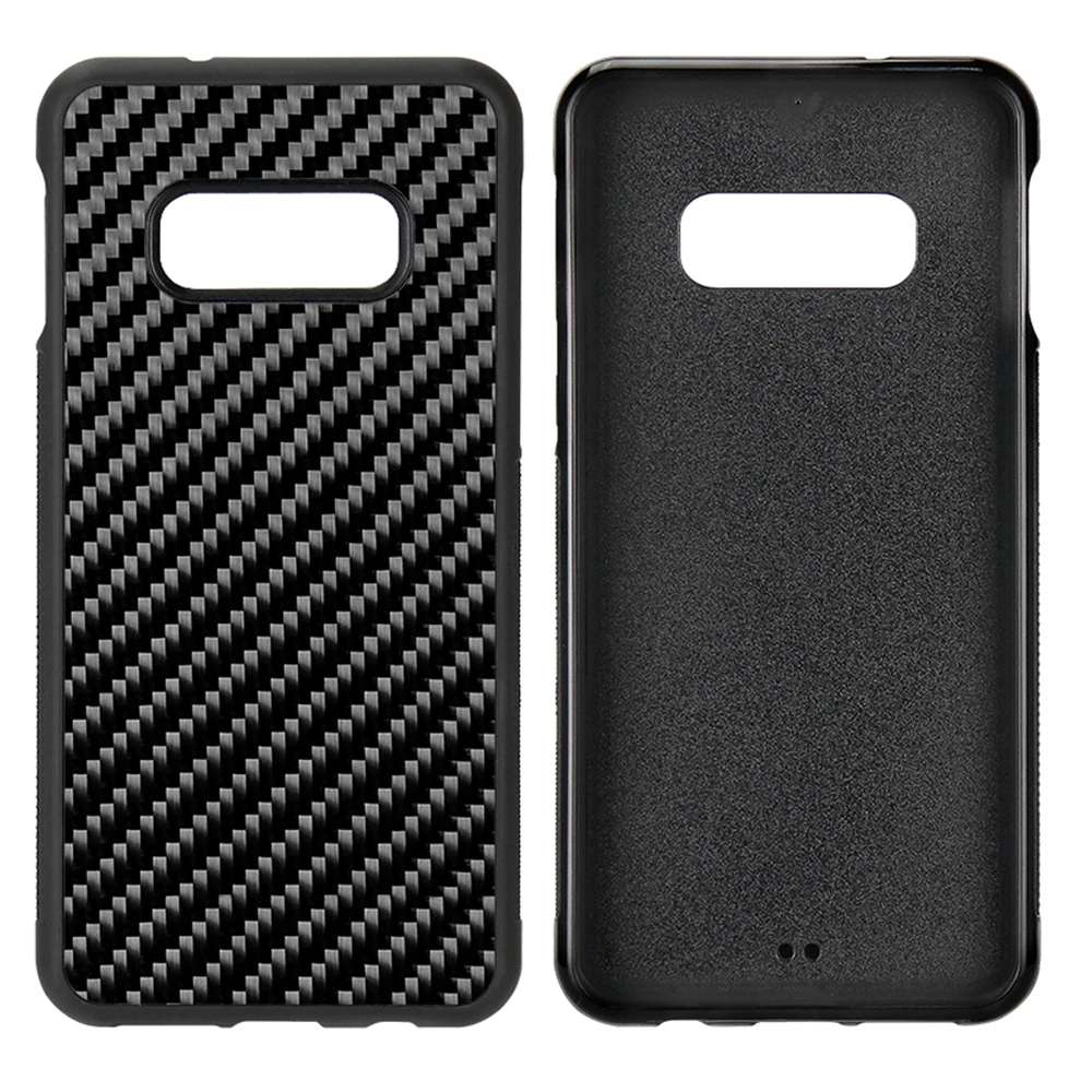 Чехол Mcase из углеродного волокна нескользящий чехол для Samsung S10 Plus Lite с узором
