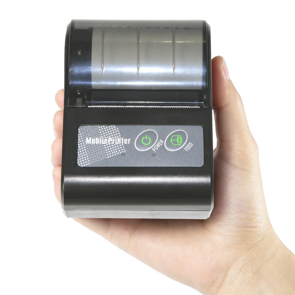 58 мм портативный термопринтер Android принтер для печати чеков билетов Bluetooth