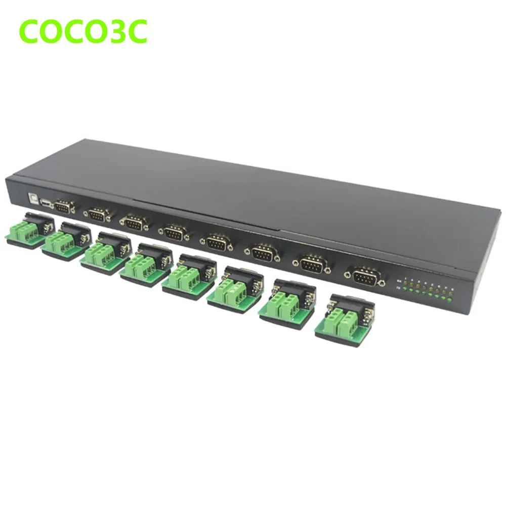 USB для 8 портов RS485 RS422 конвертер док станция|port multiplier|usb multiplierusb to |